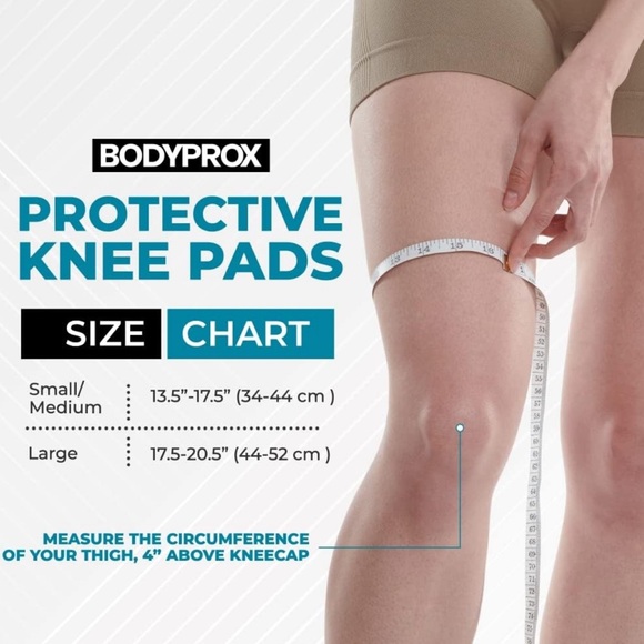 Bodyprox Protective Knee Pads, Thick Sponge Anti-slip, Collision Avoidance - Picture 10 of 12